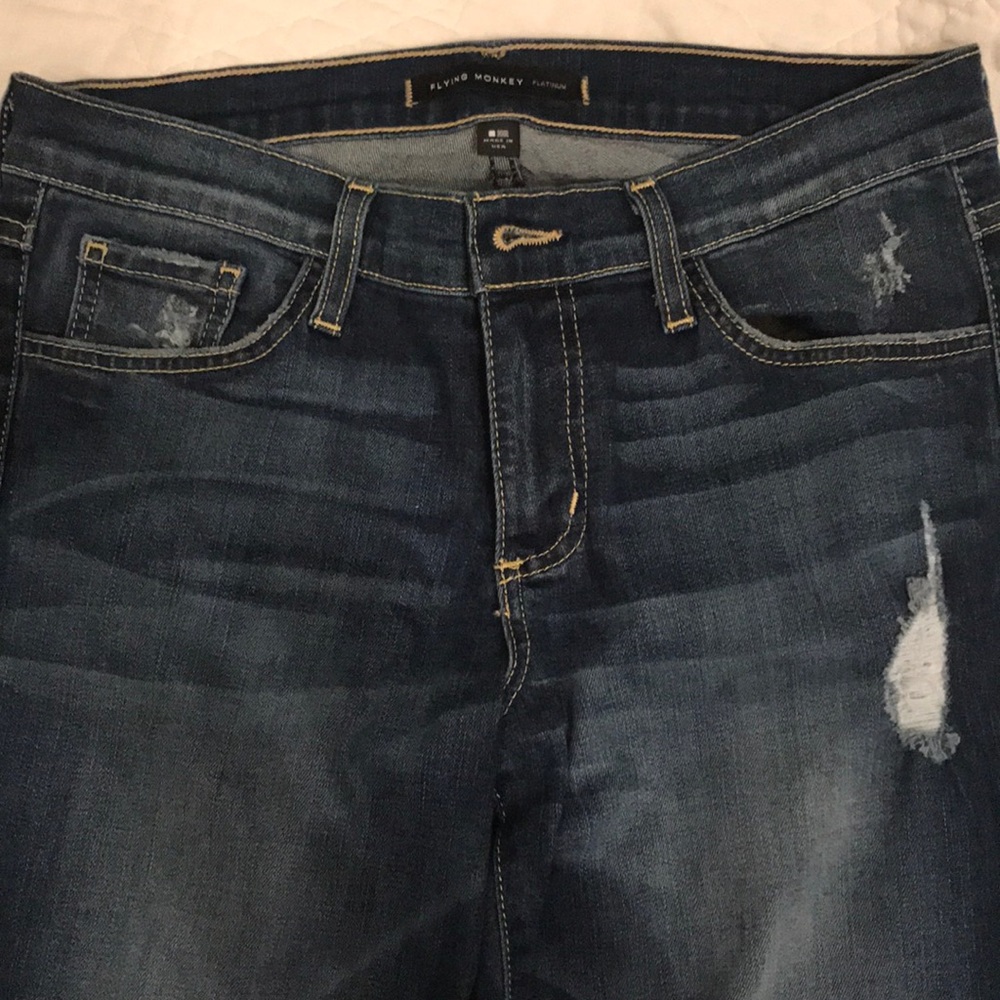 Flying Monkey platinum denim jeans size 29